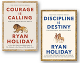 Ryan Holiday- Courage Is Calling, Discipline Is Destiny 2 Books image 2