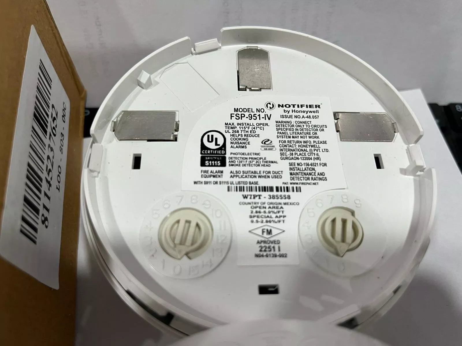 NOTIFIER FSP-951-IV Intelligent Photoelectric Smoke Sensor image 10