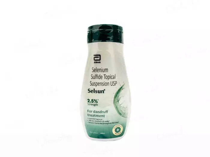 Selsun Suspension Anti Dandruff Shampoo 120 ml image 1