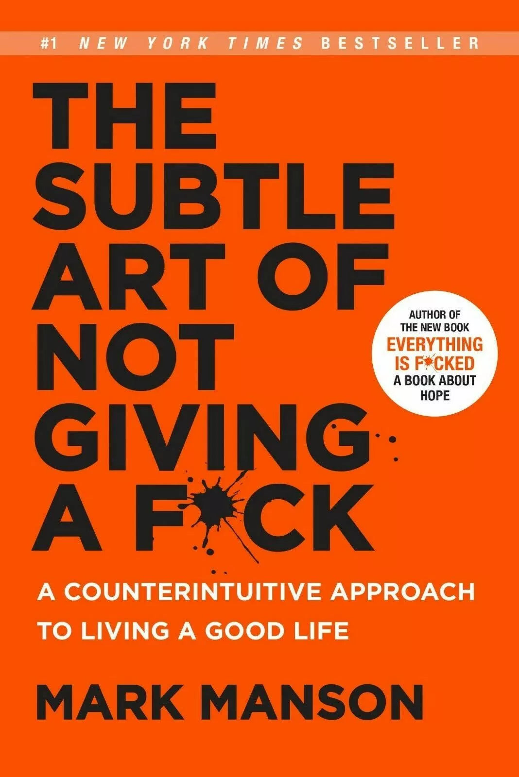 Mark Manson Book Set: The Subtle Art of Not Giving a Fck & Everything is Fcked – Boxed Edition image 3