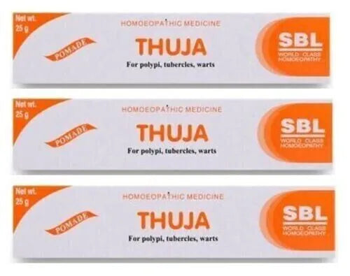 SBL Pomade Thuja Ointment 25g(Pack of 3) image 1