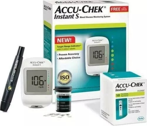 Accu-Chek Instant Test Strips – 10 Count Pack image 1