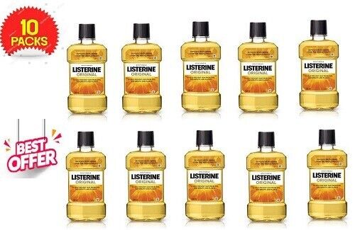 Listerine Original Mouthwash 500ml  (pack of 10) image 1