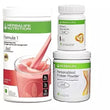 Herbal Formula 1 Combo of Strawberry Shake + Protein Powder 200g & Afresh Lemon image 1