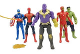Superhero Action Figures Set Marvel Avengers Toys image 3