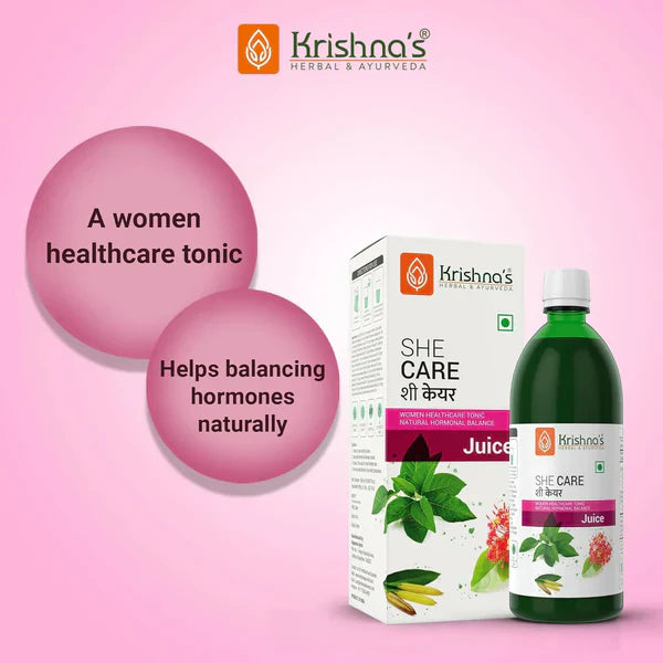 Krishna's Herbal & Ayurveda She Care Juice for Women Wellness - 1000 ml image 2