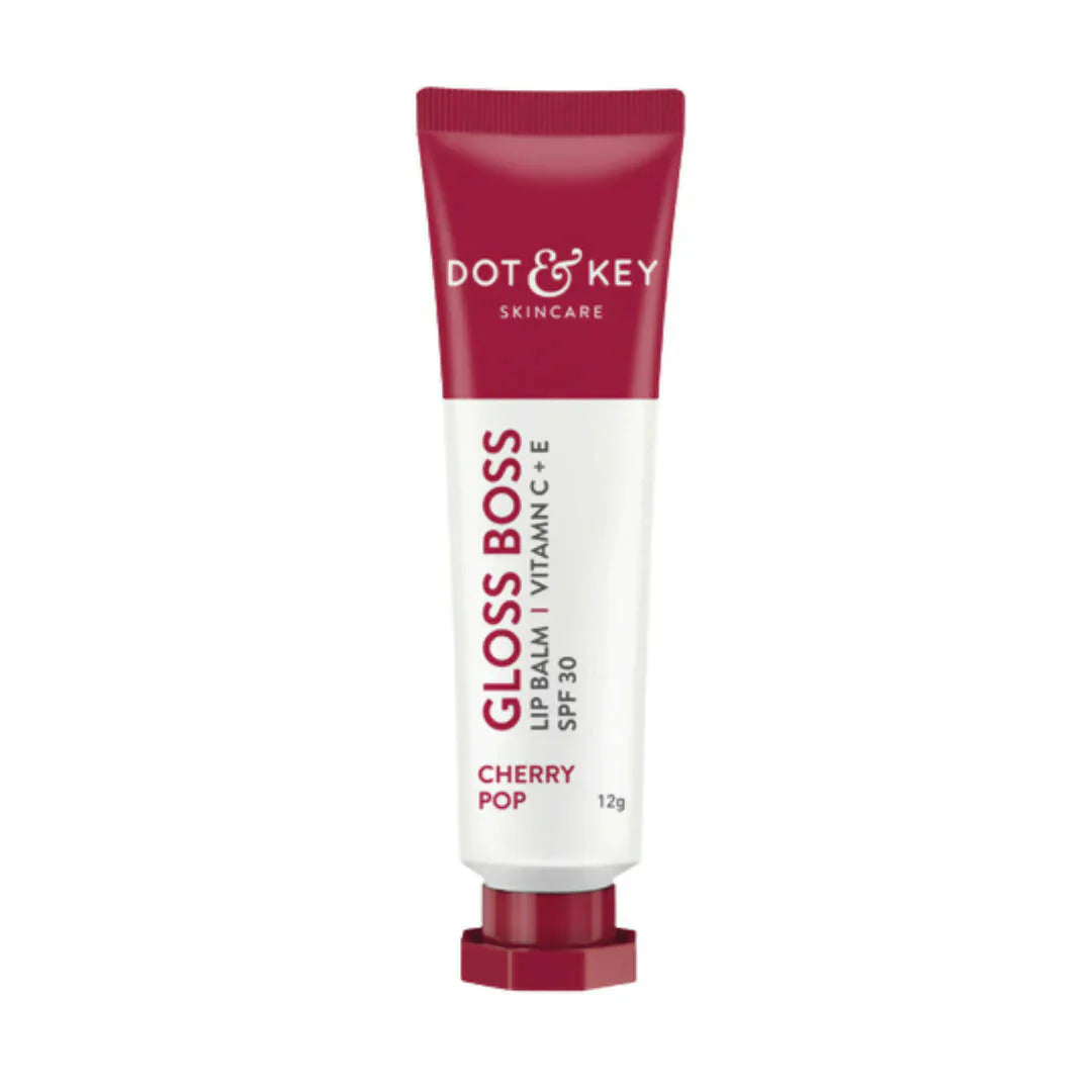Dot & Key Gloss Boss Cherry Lip Balm -12 gm image 2