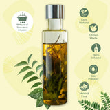Nat Habit TriLeaf Hair Fall Control Summer Dasabuti Hair Oil -100 ml image 4