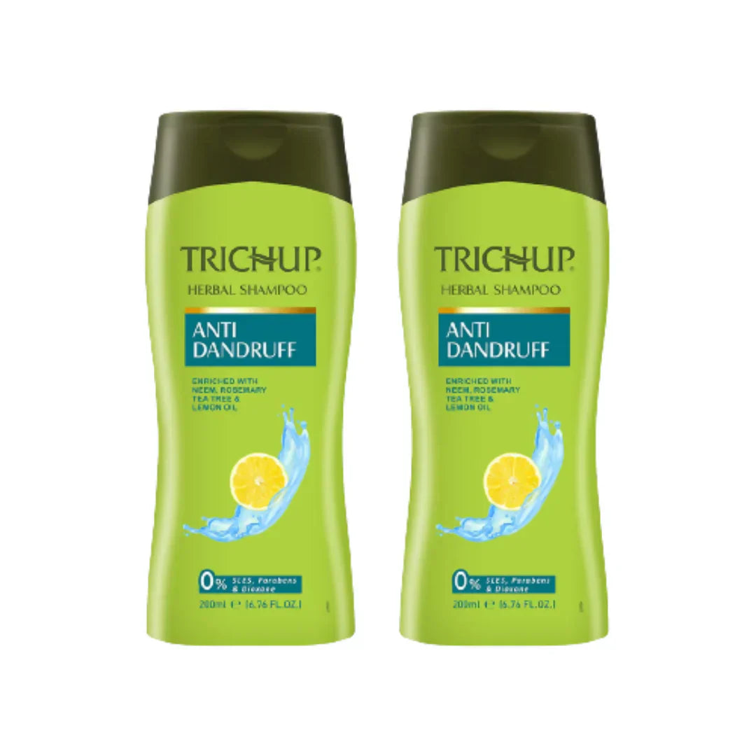 Vasu Healthcare Trichup Anti-Dandruff Herbal Shampoo -200 ml - Pack of 2 image 1