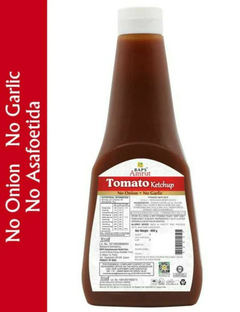 Baps Amrut Tomato Ketchup -600 gm image 3