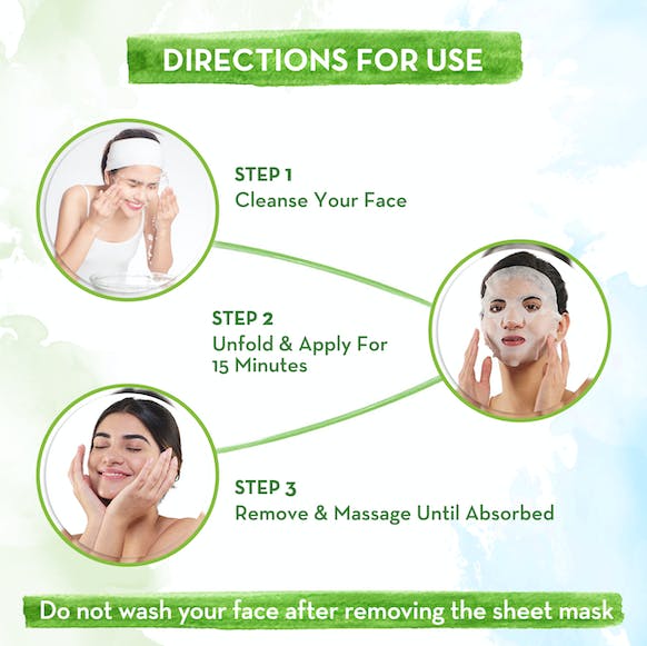 Mamaearth Vitamin C Bamboo Sheet Mask For Skin Illumination -Pack of 1-25mg image 7