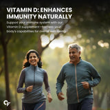 Carbamide Forte Cholecalciferol - 60000 IU Vitamin D3 - 40 Tablets image 4